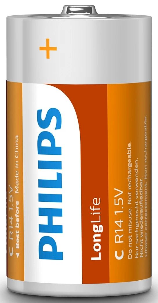 PHILIPS LONGLIFE C BOY PİL 2 Lİ