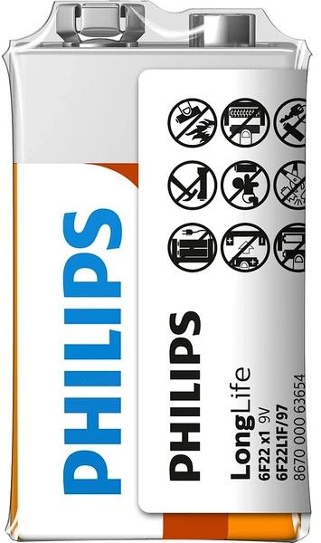 PHILIPS LONGLIFE 9 V PİL