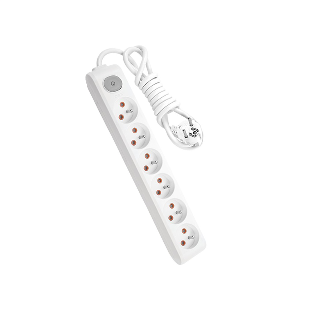 Viko Multi-let 6'lı Priz Anahtarlı Topraklı Çocuk Korumalı - 3mt