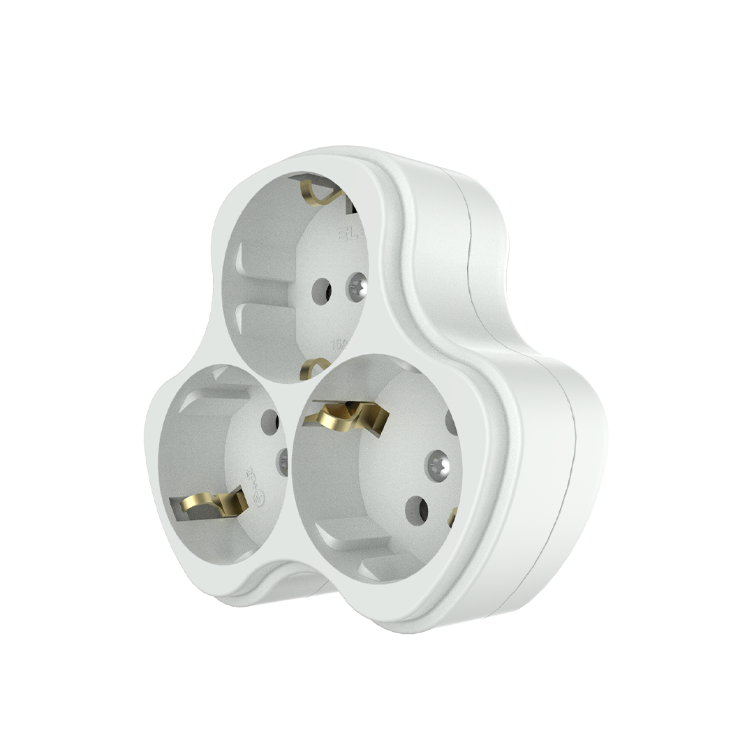 Elbi Delta 3'lü Golyad Topraklı Fiş Priz