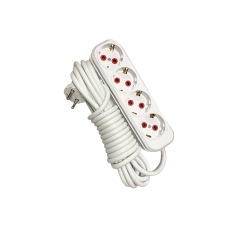 Alkan 4'lü Topraklı 7 Mt Grup Priz