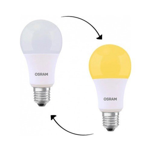 Osram Sinek Kovucu 8W/6500K-2700K 840lm E27 Led Ampul Beyaz - Sarı Işık