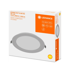 Ledvance Led Slim Downlight 12W/3000K 960lm Sarı Işık