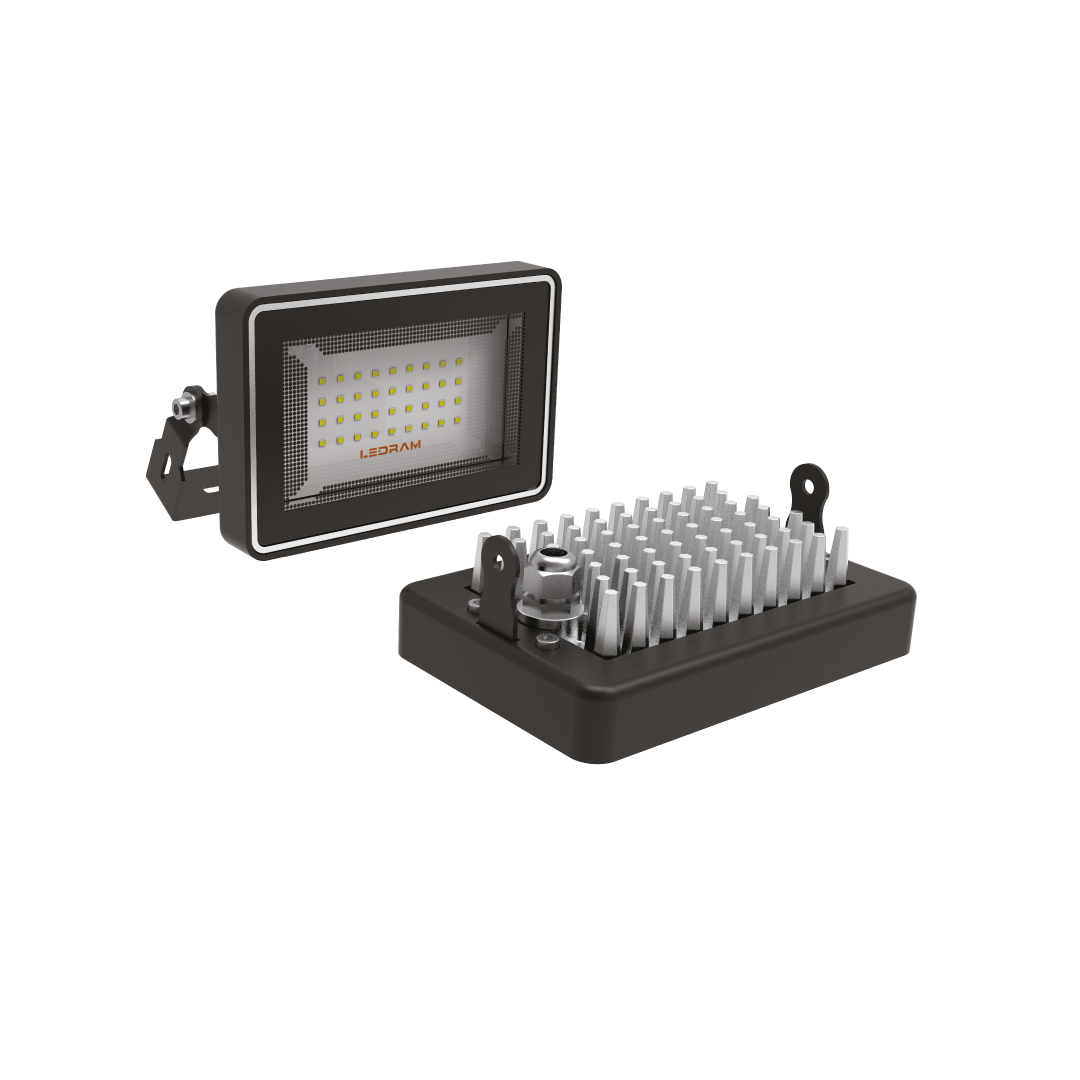 Ledram Gm Led Projektör-110V Ac 30W/3000K 3300Lm Sarı Işık